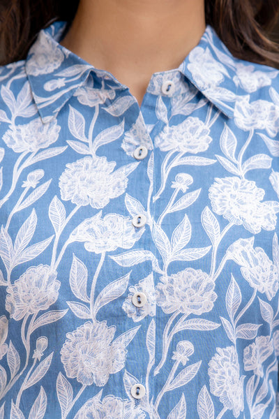 Full Sleeve Collared Neck Kurta