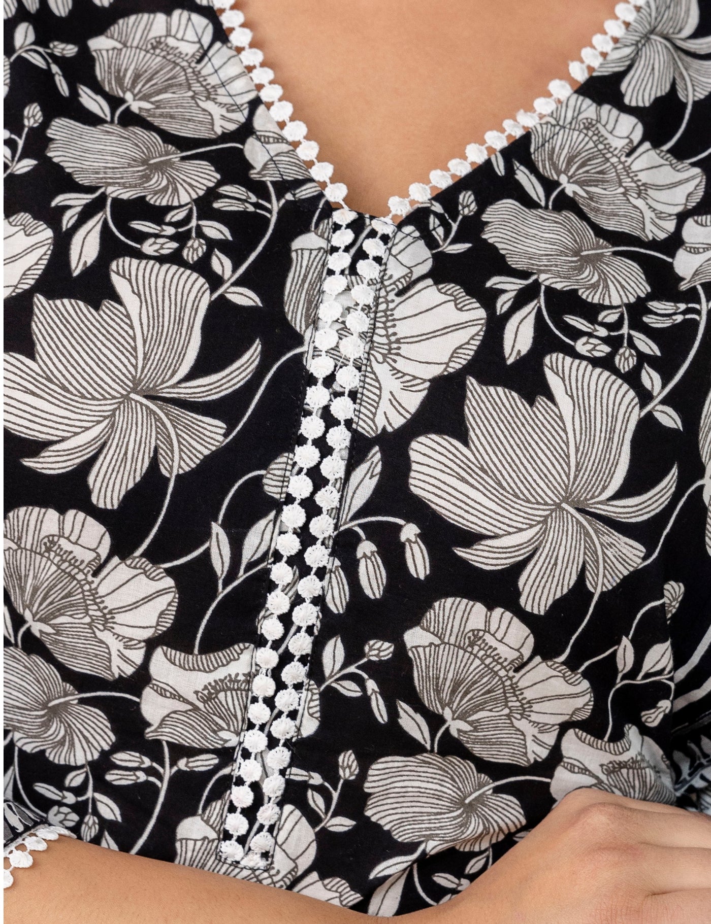 Cotton Kurta Pant Dupatta Set
